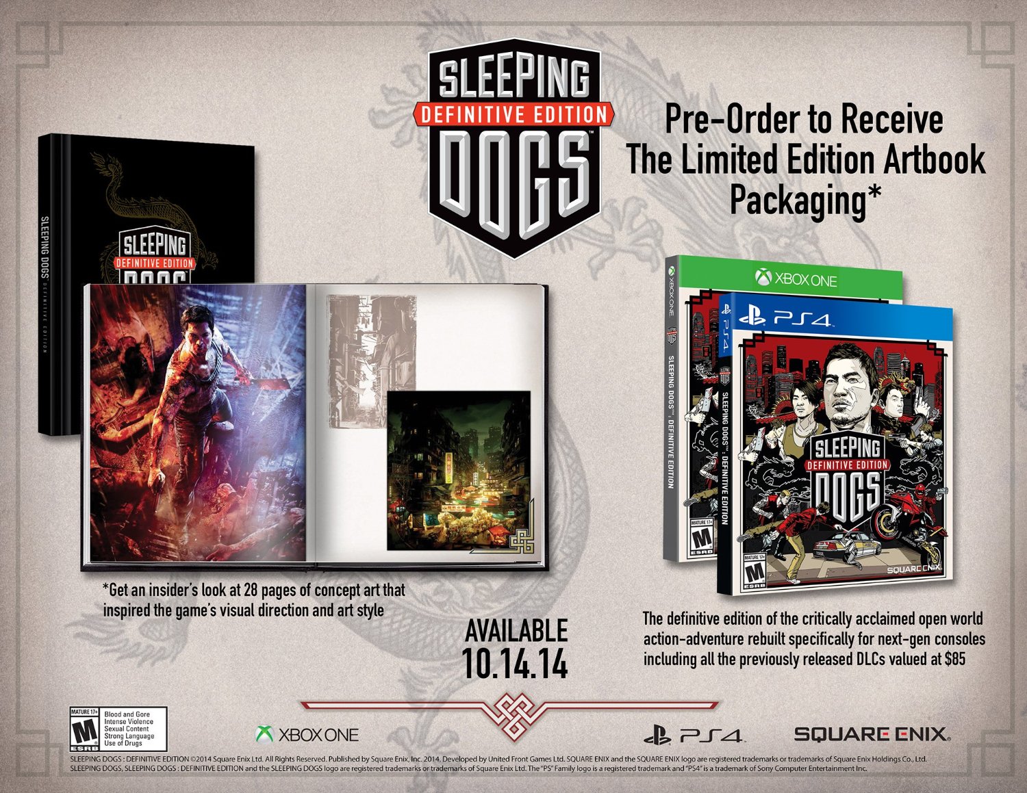 Sleeping Dogs: Definitive Edition (PC) vs Sleeping Dogs (PC) 